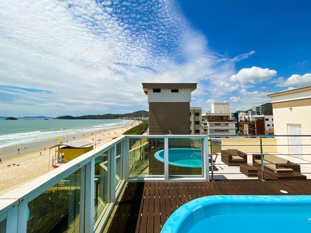 ゴヴェルナドール・セウソ・ラーモスInfinito - Cobertura Frente Mar Com Piscinaアパートメント エクステリア 写真