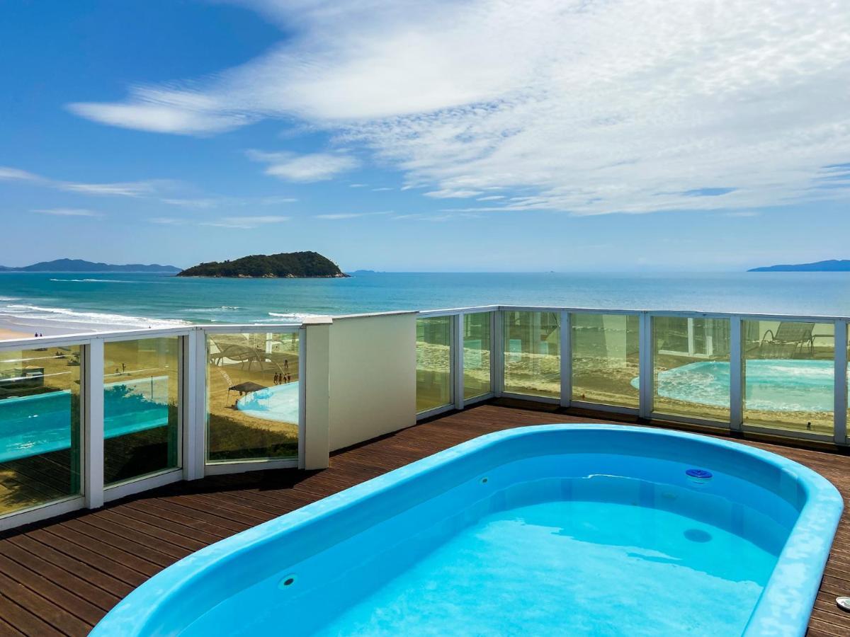 ゴヴェルナドール・セウソ・ラーモスInfinito - Cobertura Frente Mar Com Piscinaアパートメント エクステリア 写真