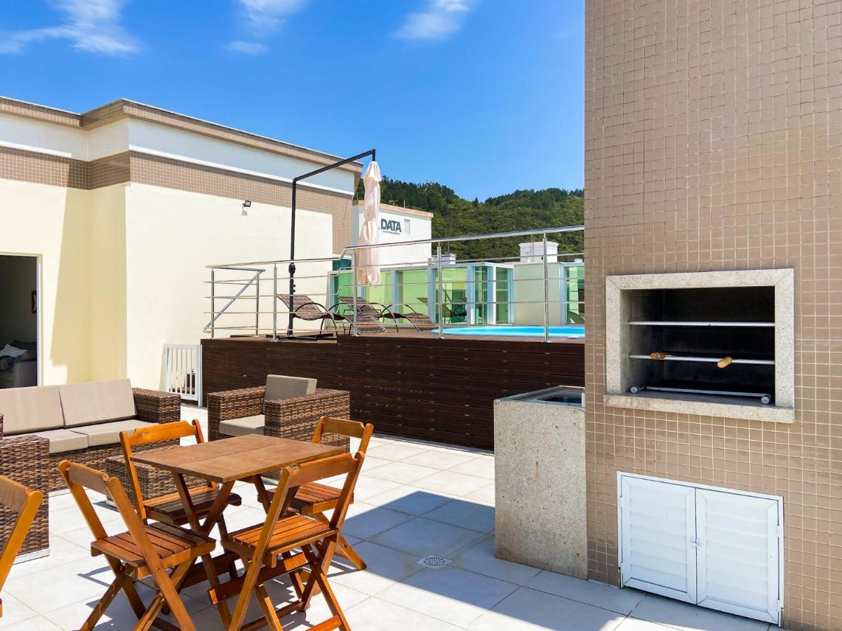 ゴヴェルナドール・セウソ・ラーモスInfinito - Cobertura Frente Mar Com Piscinaアパートメント エクステリア 写真